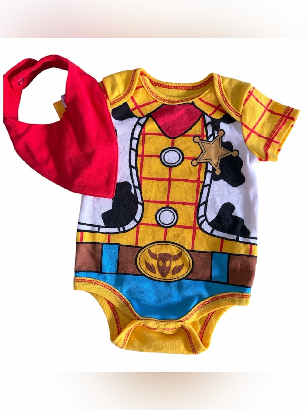 Disney Baby Woody The Sheriff Onsie Toy Story   Costume 0-3 months